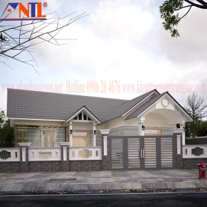 MẪU NHÀ CẤP 4 – MÁI THÁI