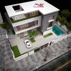 Biệt Thự Phố 2 Mặt Tiền